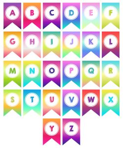 free printable alphabet letters for banners - Free Letter Printables For Banners | Plan Your Year Easily!